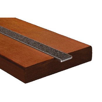 Nez de marche insert aluminium polymre 33 mm