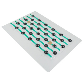 Plaque de clous podotactiles en polyamide