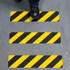 Bande adhsive antidrapante jaune et noir
