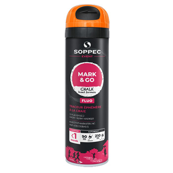 Traceur fluorescent � la craie