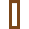 Pochoir lettre I