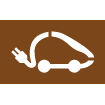 Pochoir voiture électrique