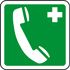 Pochoir tlphone de secours