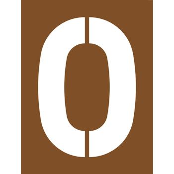 Pochoir Rfrence Itac - Lettre O