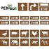 Kit pochoirs pdibus animaux