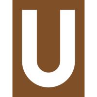 Pochoir Rfrence Itac - Lettre U