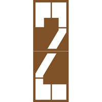 Pochoir Stationnement Itac - Chiffre 2