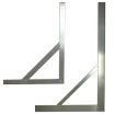 Équerre géante en aluminium