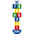 Jeu thermocollant la marelle