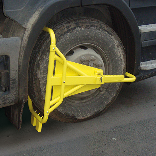 Antivol bloc-roue pour camion - Virages