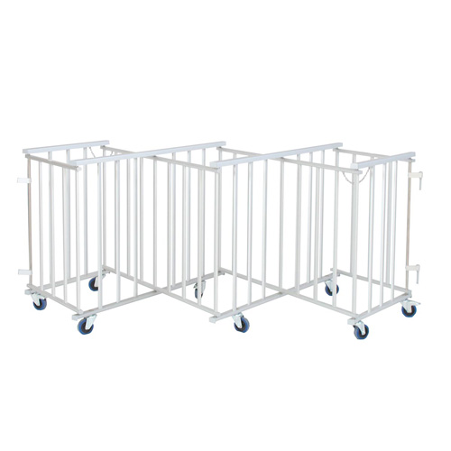 Barrière extensible en acier - long. 4 m