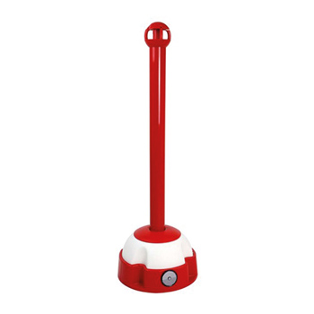 Poteau en aluminium sur socle  lester