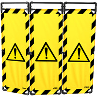 Barrire paravent danger PVC 1800 mm