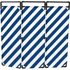 Barrire paravent hachur PVC 1800 mm