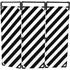 Barrire paravent hachur PVC 1800 mm