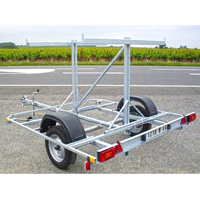 Remorque porte barri�res