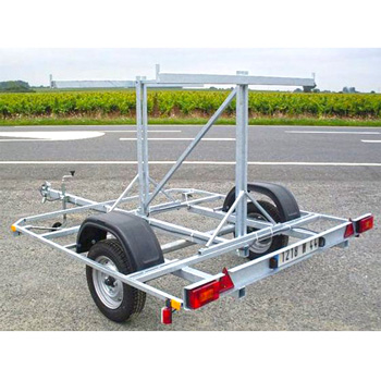 Remorque porte barri�res