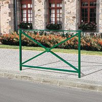 Barrire main courante 1500 mm simple croix