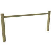 Cl�ture rondin bois