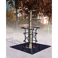 Grille d'arbres carre