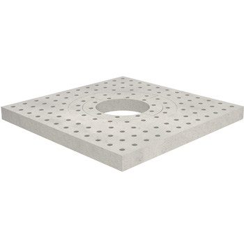 Grille d'arbre carr�e Arbea b�ton
