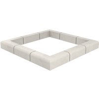 Grille d'arbre contour Arbea b�ton