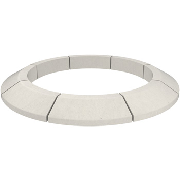 Grille d'arbre ronde Arbea b�ton