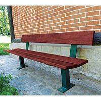 Banc Pagode en bois en 2000 mm