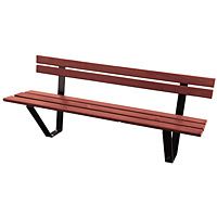 Banc en bois et acier Luton