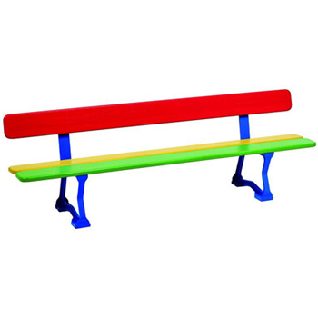 Banc en bois et acier Mora Junior