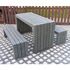 Banquette Calero en plastique