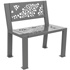 Banc Berlin mtal graphique 1 place