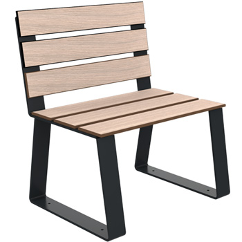 Banc Havane compact lames 1 place