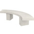 Banquette courbe Sorel en b�ton