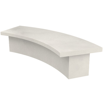 Banquette Trassy en b�ton