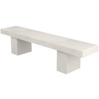 Banquette droite Sorel en b�ton