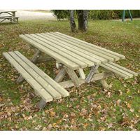 Table de pique-nique en bois Eglantine