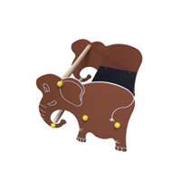 Jeu sur ressort Babar l'lphant