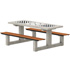 Table multi-jeux Piony en b�ton