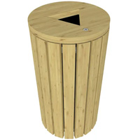 Corbeille en bois Gen�ve