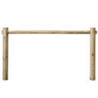 Barri�re range-v�lo en bois