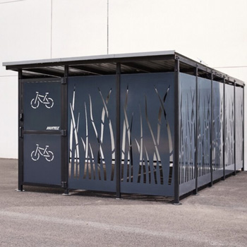 Abri v�los s�curis� 3x5 m