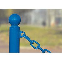 Poteau fixe  chane ligne Boule  76 mm