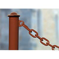 Poteau fixe  chane ligne Agora  114 mm