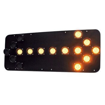 Flche lumineuse droite
