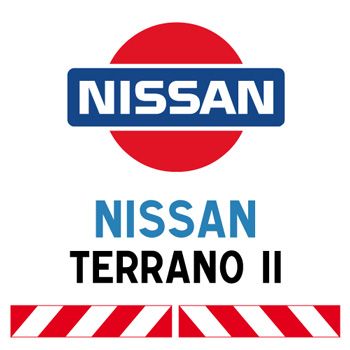 Kit adhsif pour Nissan Terrano II