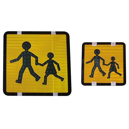 Kit école : 9 panneaux de signalisation routière