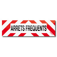 Bandeau de balisage arr�ts fr�quents