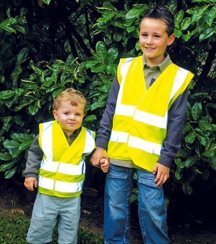 Gilet réflecteur pour enfant - 2 coloris