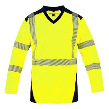 T-Shirt long haute visibilit